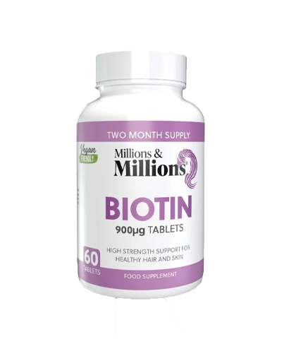 Millions & Millions Biotin 900µg Tablets (60 Tablets)