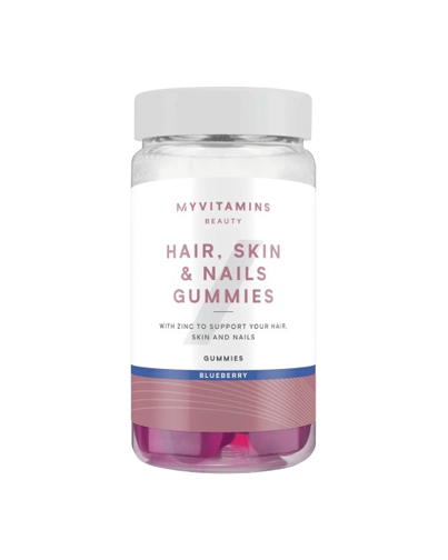 Myvitamins Hair, Skin & Nails Gummies (Blueberry)