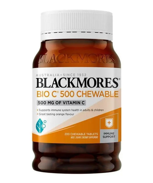 Blackmores Bio C 500mg 125 Chewable Tablets