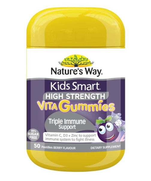 Nature's Way Triple Immune Support 50 Pastilles