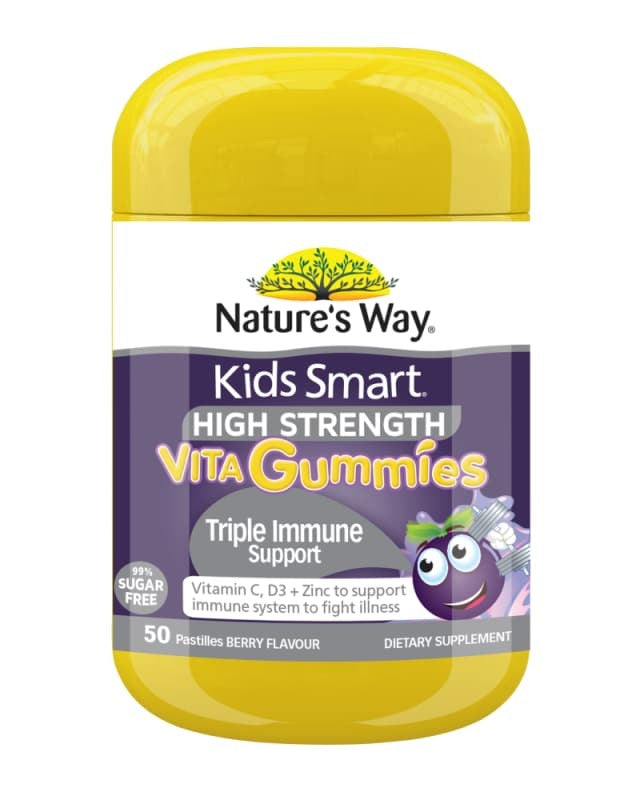 Nature's Way Triple Immune Support 50 Pastilles